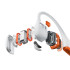 Casque d'écoute Shokz OpenRun Pro 2 Kipchoge Blanc/Orange