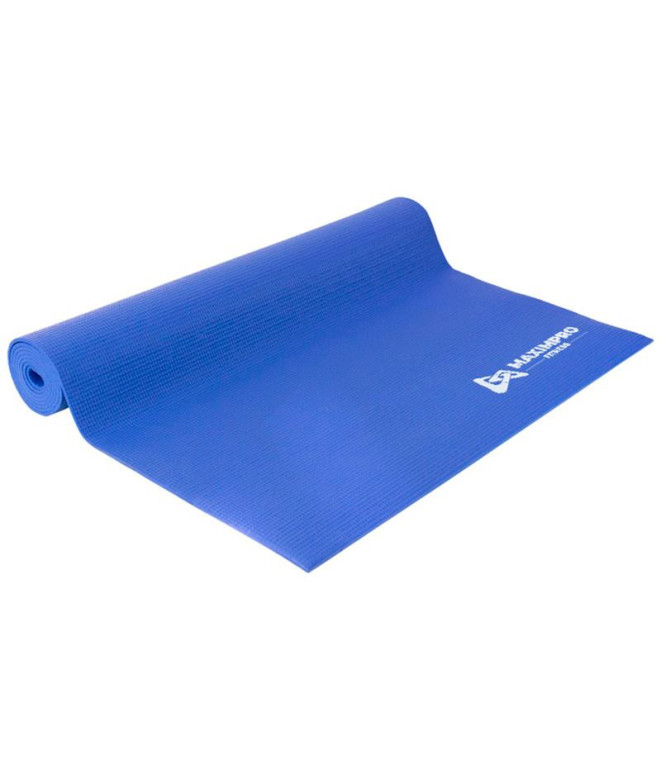 Tapete Fitness Y Pilates Akla 173X61 Cm 4 Mm Azul Enebe