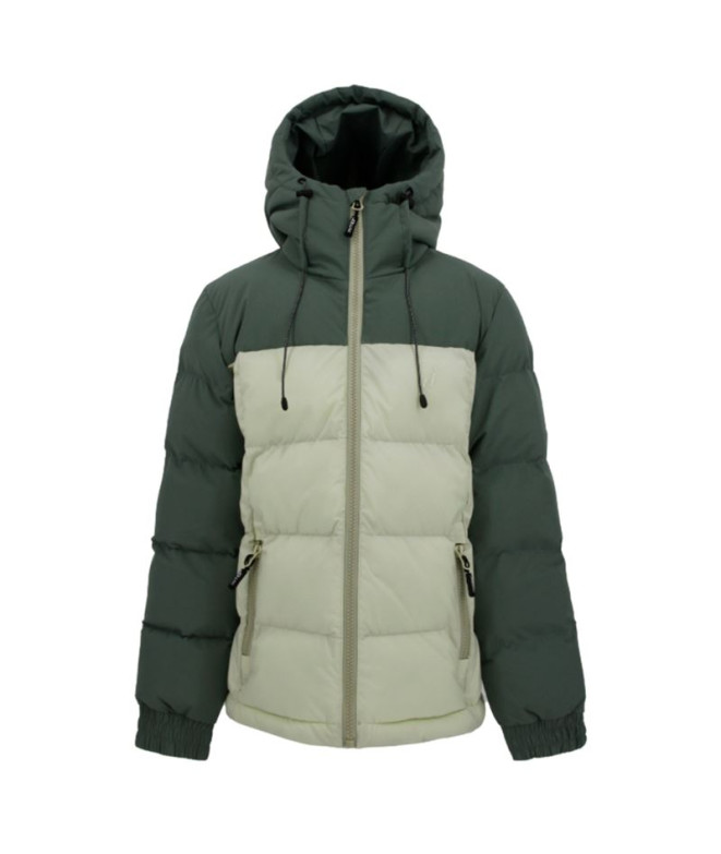 Veste Montagne Joluvi Fille from Sign Lime Tree Sage Green