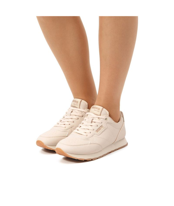 Chaussures Femme Mustang Joggo Bulle Nude /...