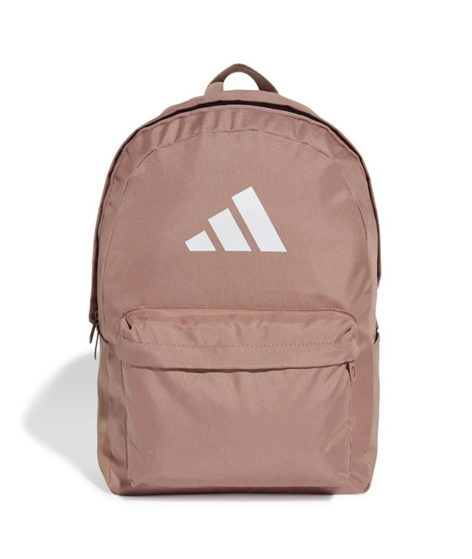 Mochila adidas Clasic 3 Riscas Rosa