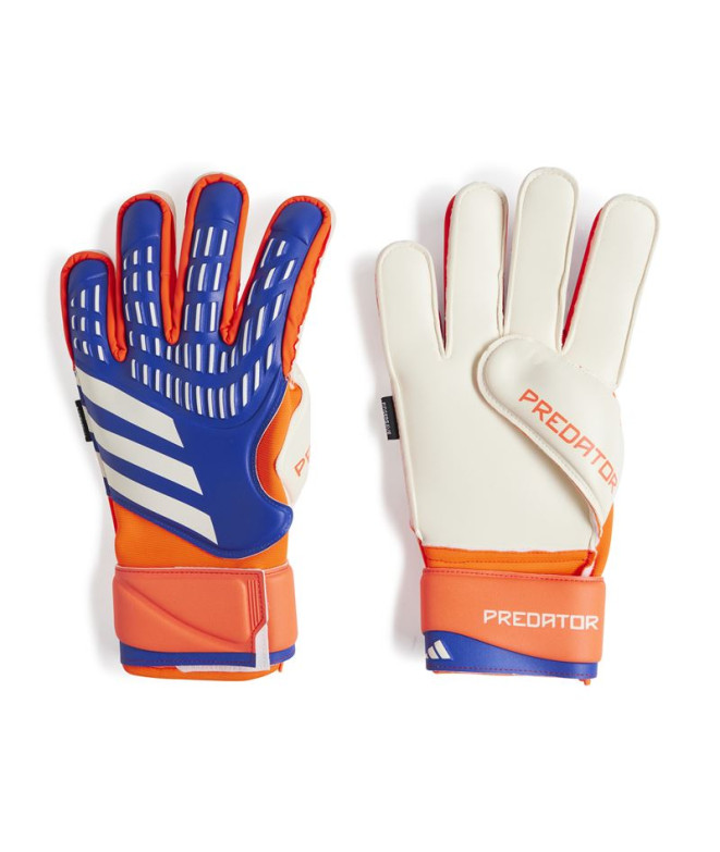 Guantes de Portero de Fútbol adidas Predator Match Fingersave Azul