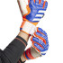 Luvas de PorteroFutebol adidas Predator por Match Fingersave Blue