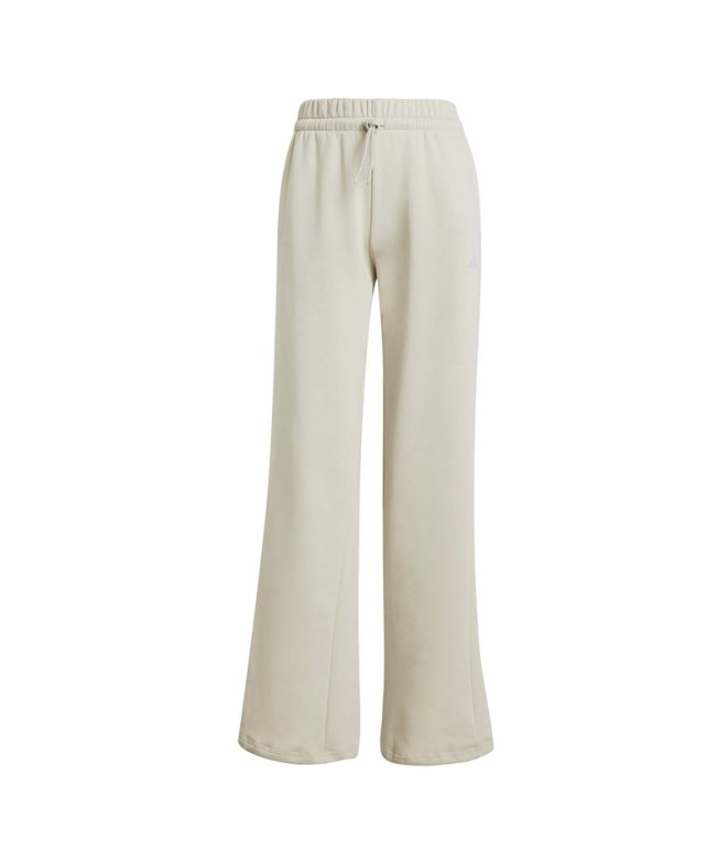 Pantalones adidas Small Logo Fleece Mujer Azul/Blanco