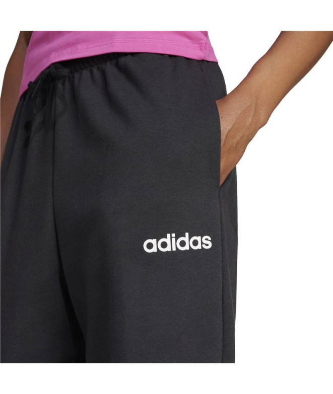 Pantalons adidas French Terry Femme Linear Cf...
