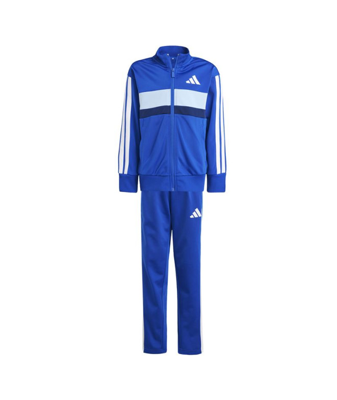 Chandal adidas Essentials 3Bandas Tiberio Infantil Azul/Blanco