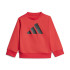 Chandal adidas Big Logo French Terry Jog Bébé Rouge/Noir