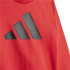Chandal adidas Big Logo French Terry Jog Bébé Rouge/Noir