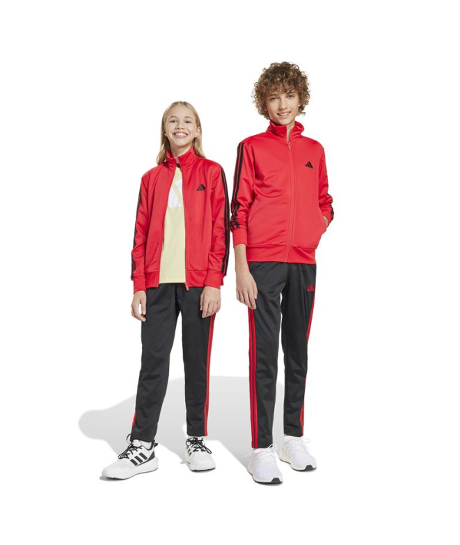 Chándal adidas 3 Bandas Climacool Rojo Negro