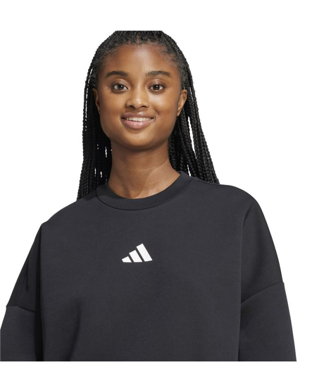 Sweat adidas Femme Future Icons 3Bandas Black