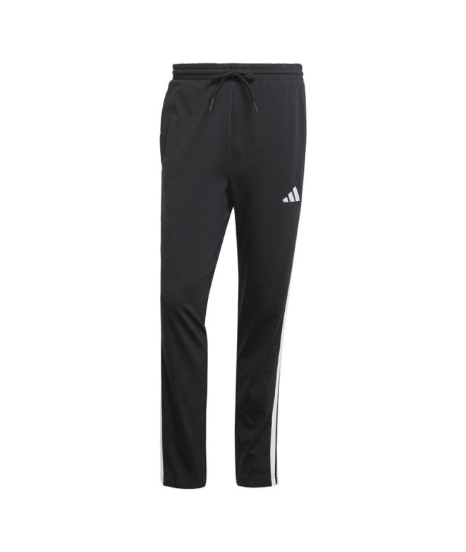 Calça adidas Homem 3 riscas preto/branco