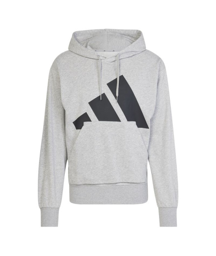 Sudadera adidas Big Logo French Terry Hd Hombre Gris/Negro