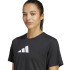 Camiseta de Fitness adidas Essentials Big Performance Logo Training Mujer Negro