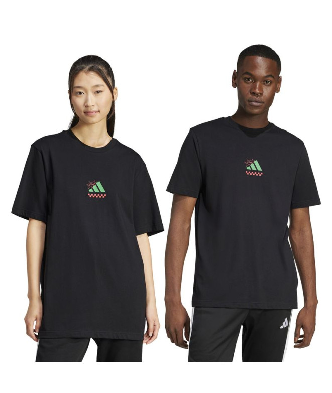Camiseta adidas Homem Pizza preta