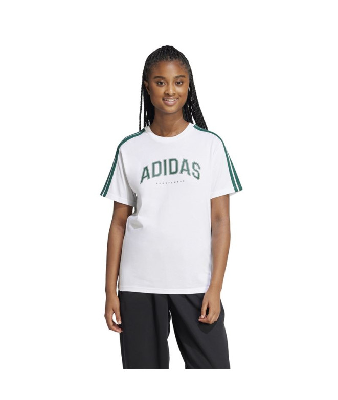 Camiseta adidas Softs Mujer Blanco