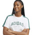 Camiseta adidas Mulher Softs Branco