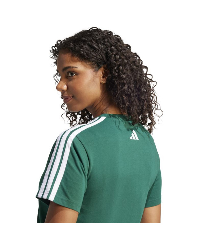 Camiseta adidas Mulher Softs Verde Escuro