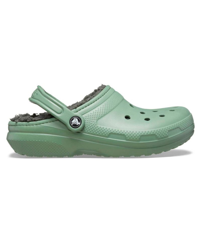 Tamancos Crocs Tamanco clássico com forro Musgo