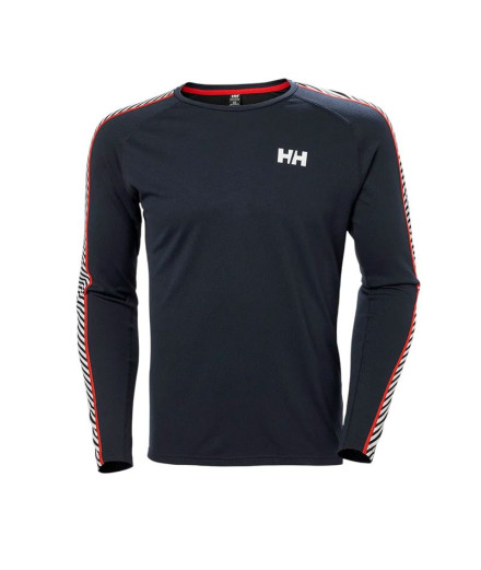 T-shirt Homme Helly Hansen Lifa Active Stripe Crew Bleu... T-shirt Homme Helly Hansen Lifa Active Stripe Crew Bleu...