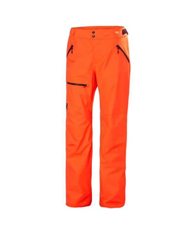 Pantalón de Esquí Helly Hansen Sogn Cargo Hombre Cherry Tomato