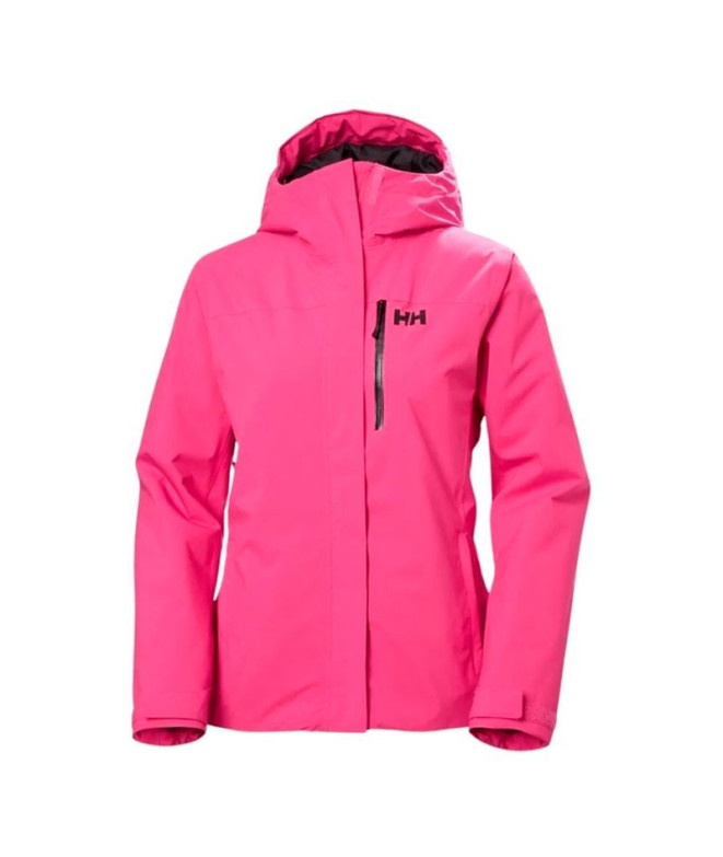 Chaqueta de Esquí Helly Hansen Snowplay Mujer Dragon Fruit