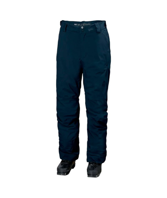 Calça Esqui Homem por Helly Hansen Alpine Insulated azul-marinho