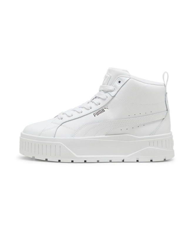 Chaussures Femme Puma Karmen II Mid White