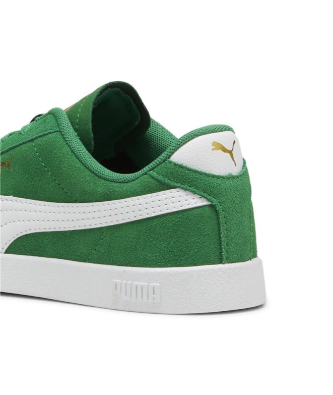 Sapatilhas Infantil Puma Club II Verde/Branco