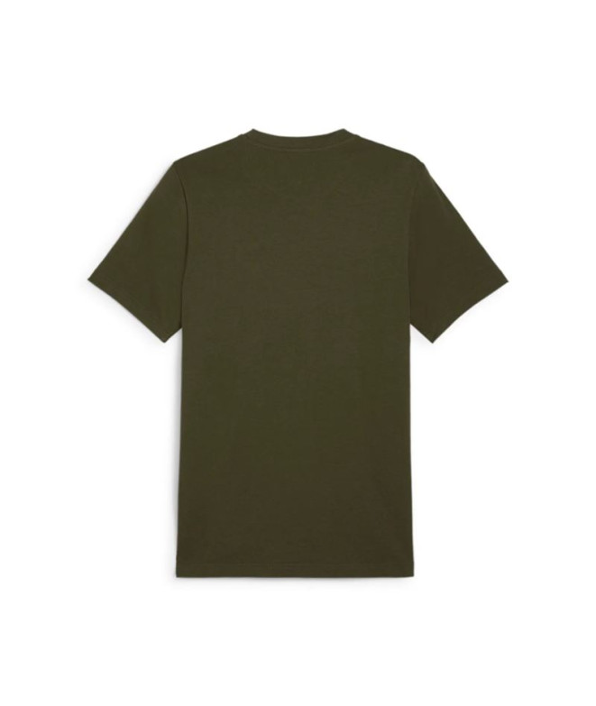 Camiseta Homem Puma Better Essentials Azeitona...