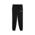 Calça Homem Calças de treino Puma Essentials Tape Minimal Gold Fl Preto