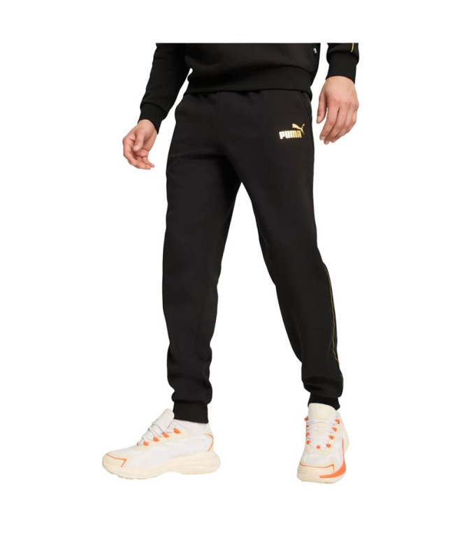 Pantalón  Puma Essentials Tape Minimal Gold...