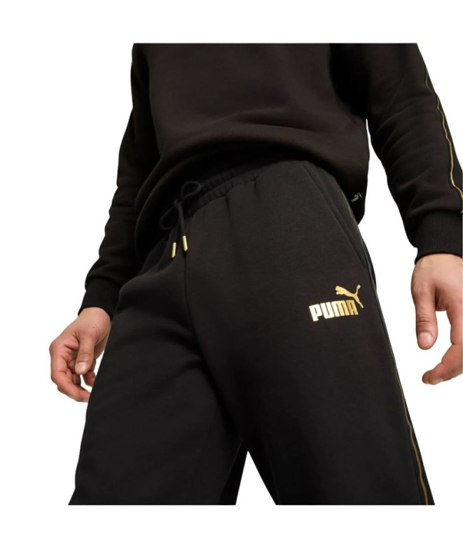 Pantalón  Puma Essentials Tape Minimal Gold...