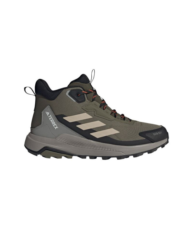 Botas de Montana adidas Terrex Anylander Mid Rain.Rdy Hiking Hombre Verde Oliva