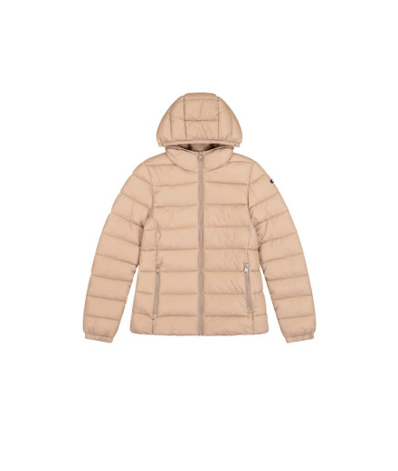 Chaqueta Champion Hooded Polyfilled Mujer Wtp Beige Chaqueta Champion Hooded Polyfilled Mujer Wtp Beige