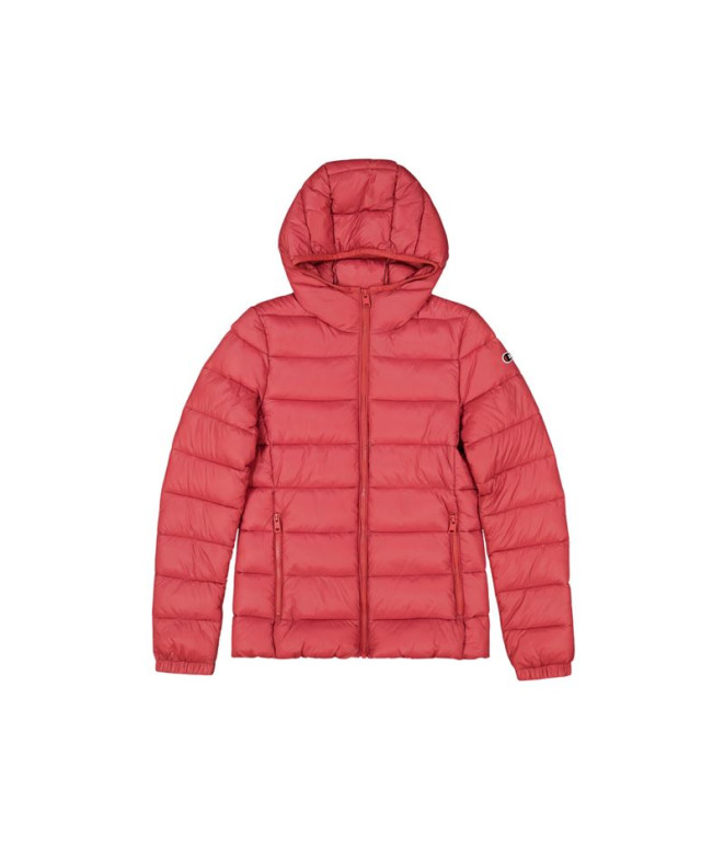 Veste Champion Femme Capuche Polyfilled Mlr Coral