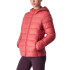 Chaqueta Champion Hooded Polyfilled Mujer Mlr Coral