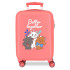 Valise Disney Abs 50 Cm 4R Les aristochats Mieux ensemble Corail Rose