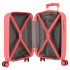 Valise Disney Abs 50 Cm 4R Les aristochats Mieux ensemble Corail Rose