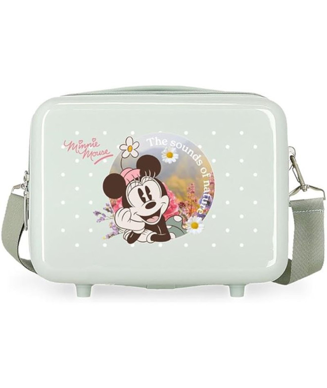 Necessaire Disney Adapt Abs minnie Wild Nature Mint Verde