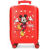 Maleta Disney Abs 50 Cm 4R Mickey Best Friends Together Rojo