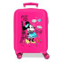 Maleta Disney Abs 50Cm 4R Minnie Around The World Rosa