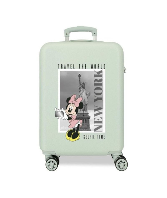 Maleta Disney Abs 55Cm 4W Minnie Ny Mint Verde