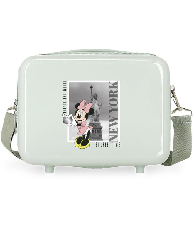 Necessaire Disney Adapt Abs Minnie Ny Mint Verde