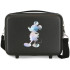 Estojo Disney Abs Disney 100 Mickey Prata Preto