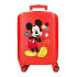 Valise Disney Abs 50 Cm 4R Mickey Profitez de la journée Rouge