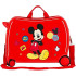 Valise Enfant Disney 4W Mickey Profitez de la journée Oh Boy Rouge