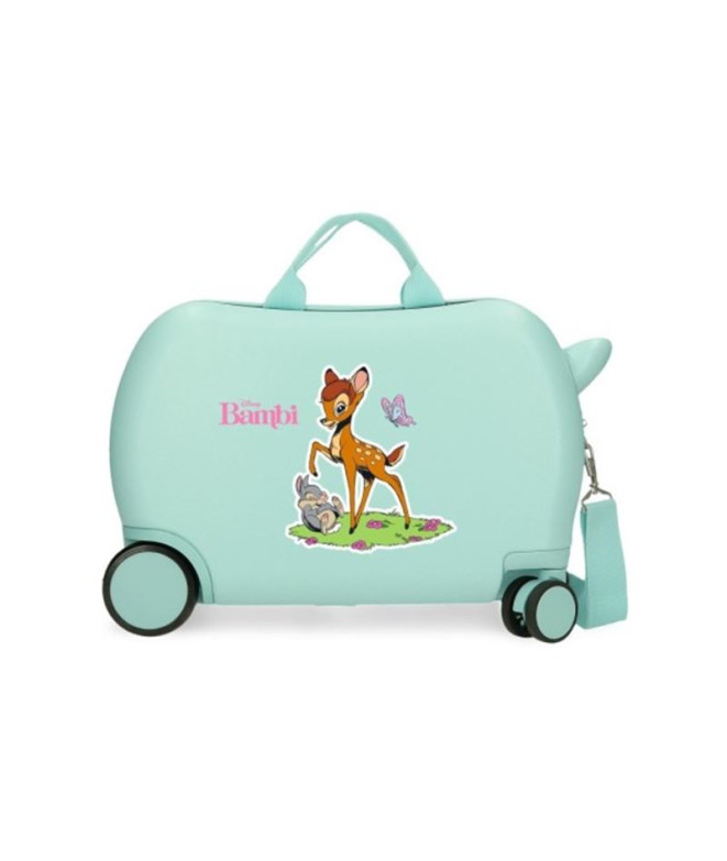 Mala Infantil Disney 4W (2 Multi) 45Cm Bambi Verde