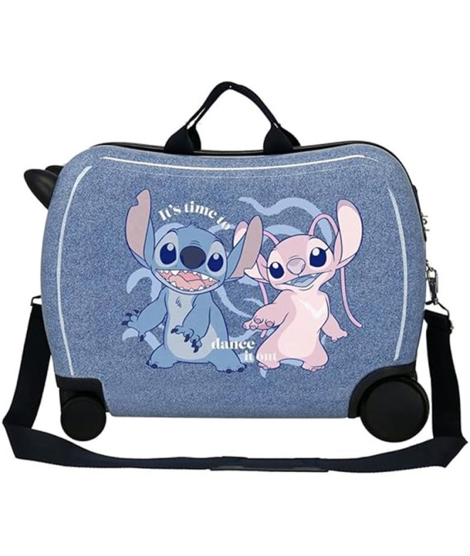 Maleta Infantil Disney 4W Stitch Dace It Out-...