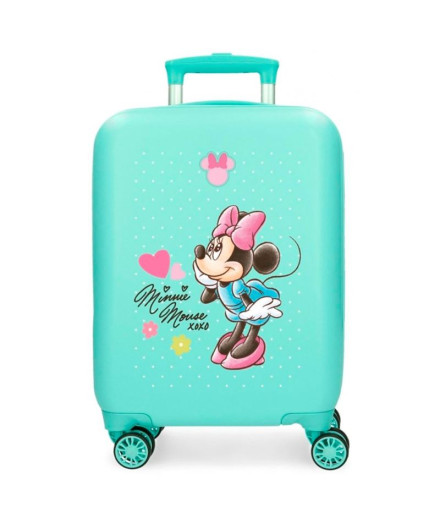 Maleta Disney Abs 50 Cm 4R Minnie Imagine Turquoise Azul