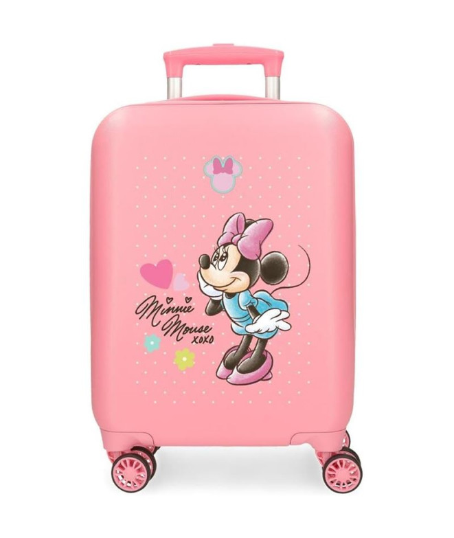 Trolley Disney Abs Mala 50 Cm.4R Minnie Imagine Rosa Rosa